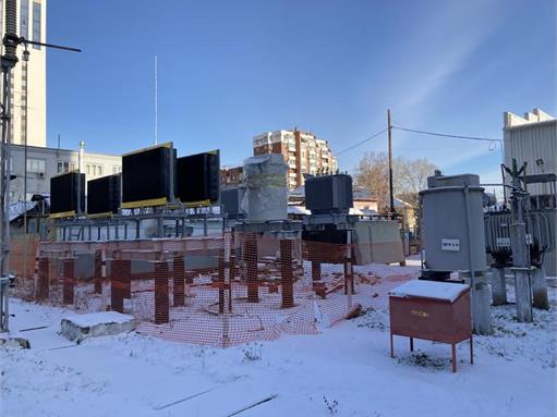 Продолжаются работы по монтажу АДГР ПС 110кВ в г. Екатеринбург